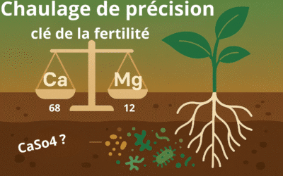 Chaulage de précision , l’équilibre Ca/Mg clé de la fertilité