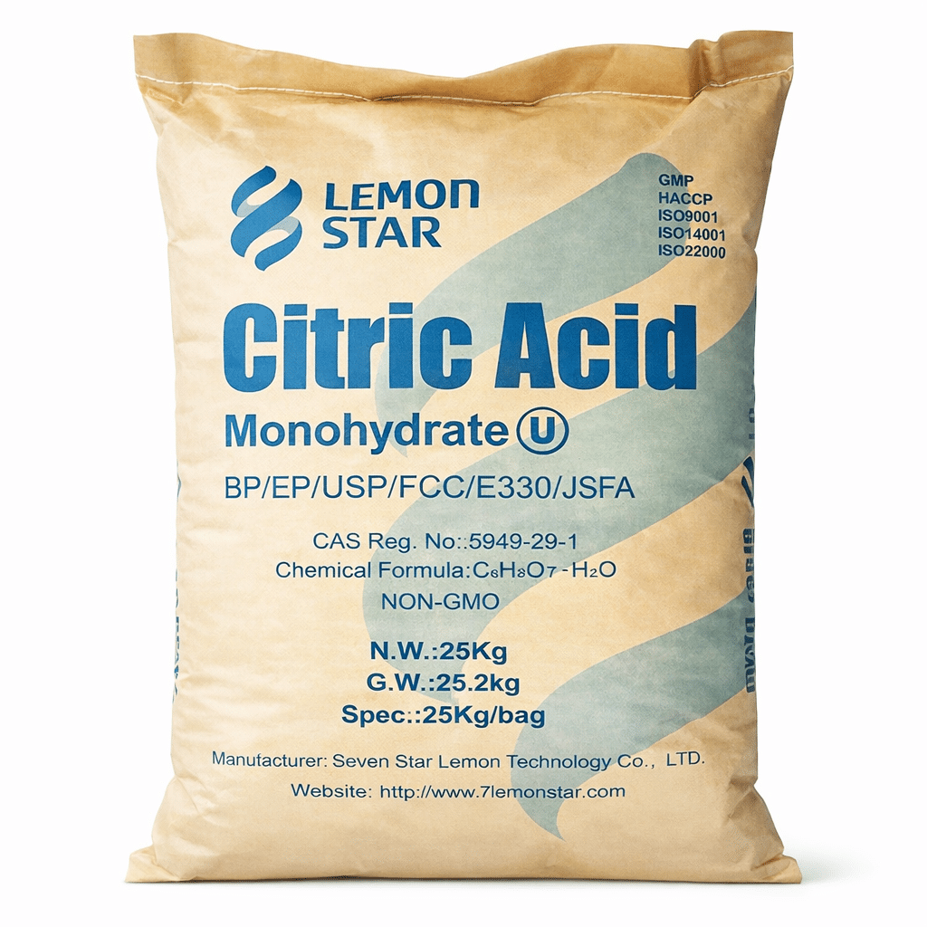 Acide citrique monohydraté 99,9% UAB sans OGM – Image 3