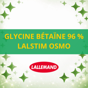 Glycine bétaïne 97 % – Osmoprotection & tolérance aux stress abiotiques