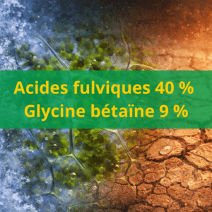 Acides fulviques 40% & glycine bétaïne 9%