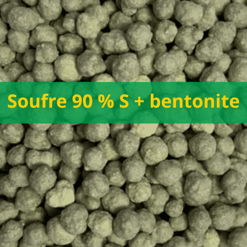 Soufre élémentaire 90% S + 10% bentonite UAB